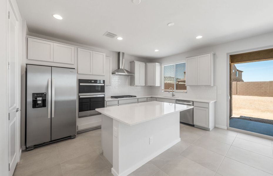 Furnished interior view inside a new home in Soleo, San Tan Valley (Image 9).