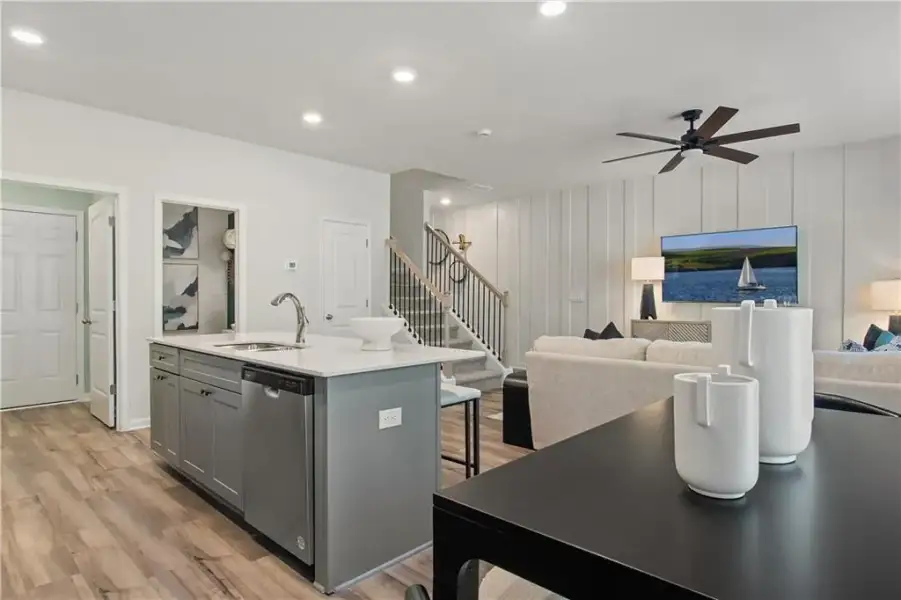 Furnished interior view inside a new home in Diamante, Stockbridge (Image 8).