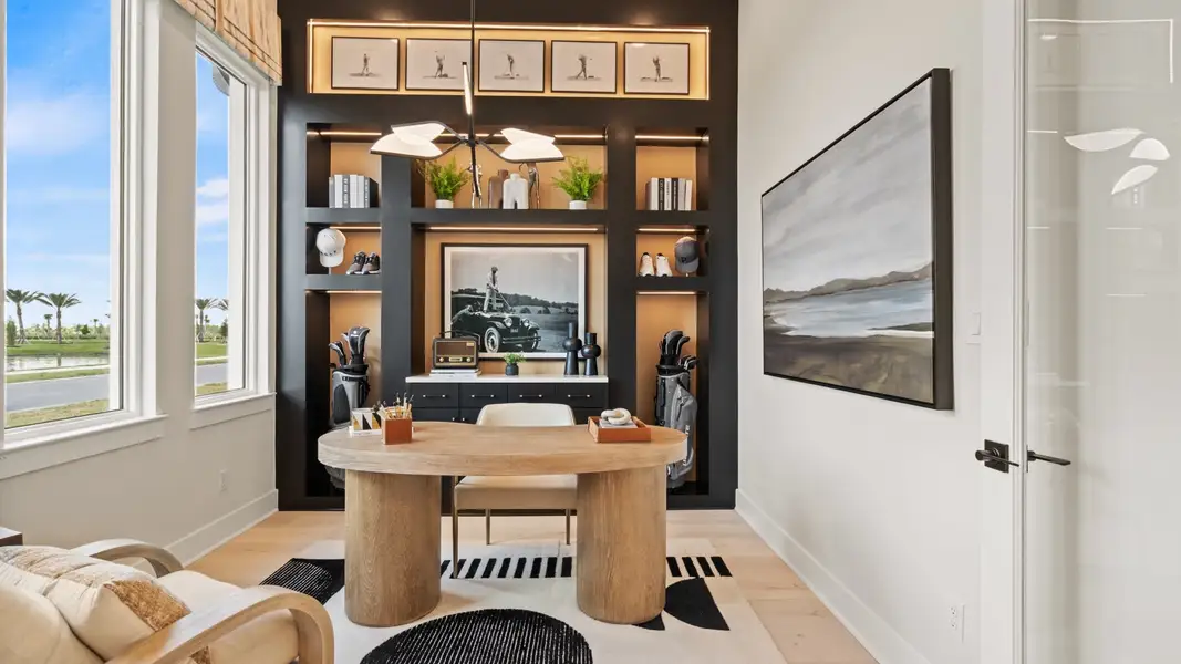 Furnished interior view inside a new home in Mandarin Grove, Palmetto (Image 4).