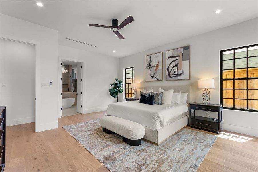Furnished interior view inside a new home in , Fort Worth (Image 18).