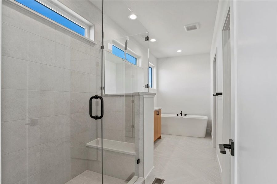 Furnished interior view inside a new home in West Grange, Longmont (Image 14).