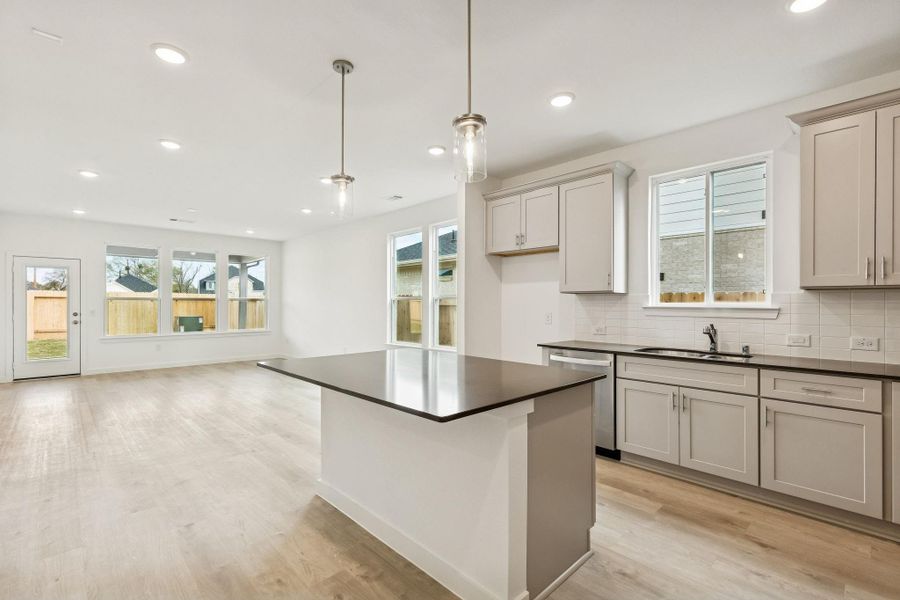Furnished interior view inside a new home in Ellerden, Tomball (Image 14).