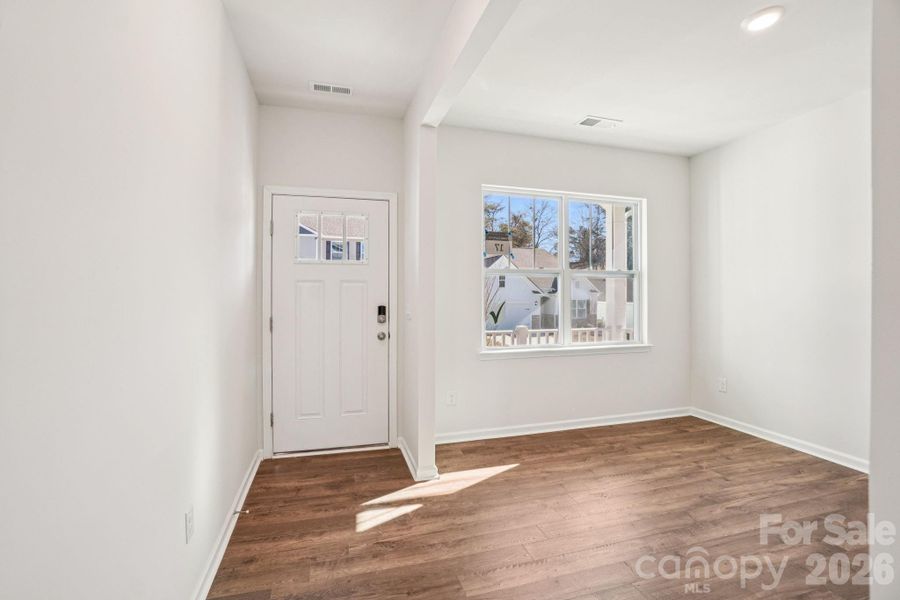 Spacious, unfurnished interior of a new home in Rydele Heights, Asheville (Image 15). Spacious, unfurnished interior of a new home in Rydele Heights, Asheville (Image 15).