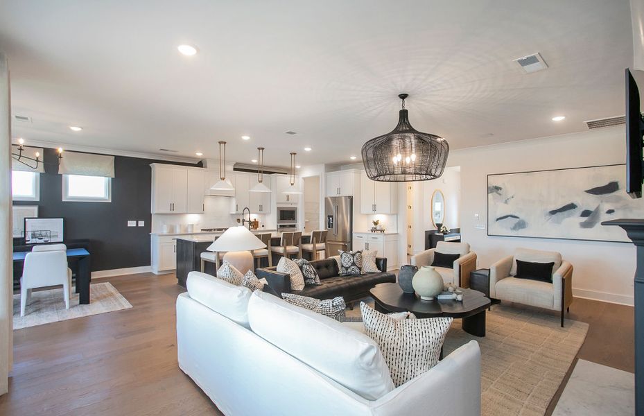 Stellar Gathering in new home construction by Del Webb Homebuilders Nashville