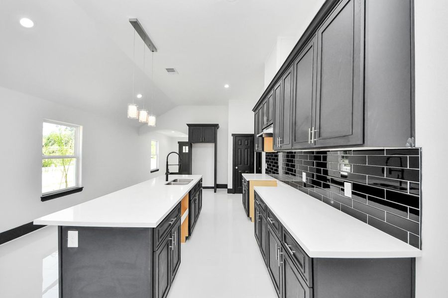 Furnished interior view inside a new home in , Splendora (Image 13).