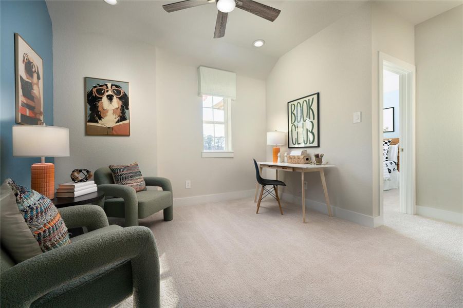 Representative model home photos shown for illustrative purposes only. Actual home, features, and finishes may vary. Home is currently under construction.