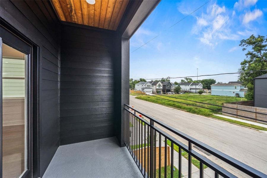 Exterior details and patio area of a home in , Houston (Image 2). Exterior details and patio area of a home in , Houston (Image 2).