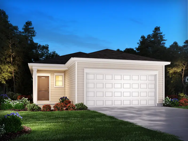 Front exterior of a home in the Crestview - Ridge Series community, located in Nashville, TN (Image 9). Front exterior of a home in the Crestview - Ridge Series community, located in Nashville, TN (Image 9).