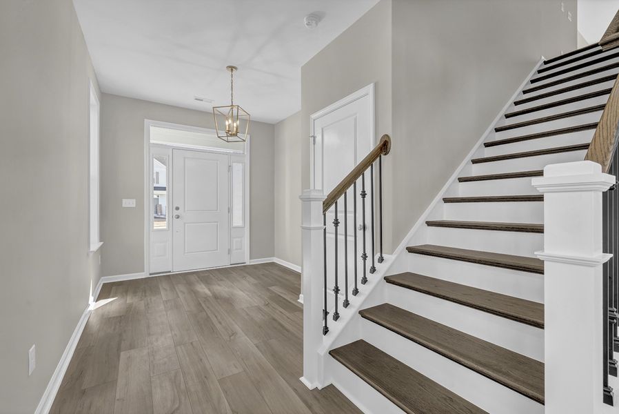 Spacious, unfurnished interior of a new home in Grand Park, Leland (Image 14).