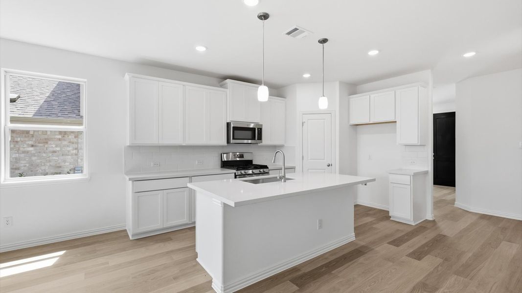 Furnished interior view inside a new home in Westridge Journey, Princeton (Image 20).