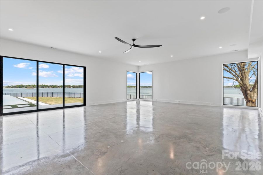 Living Room/Entertainment - Access to Pool Area