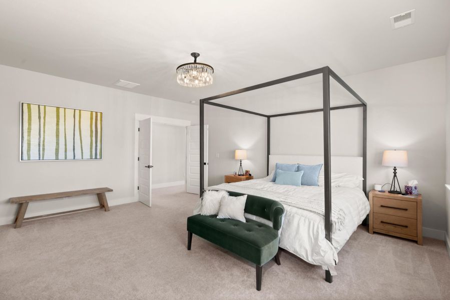 Furnished interior view inside a new home in Carnes Crossroads, Summerville (Image 8).