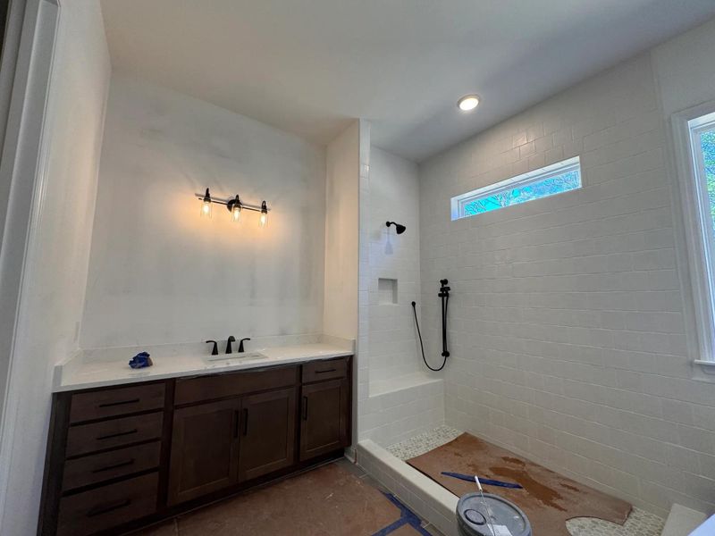 The Marshall C Primary Suite Bathroom