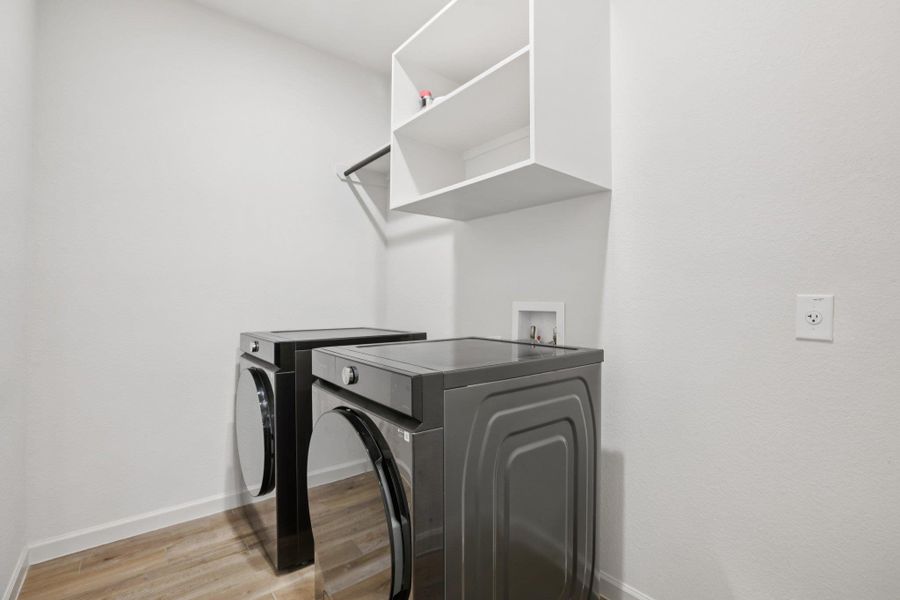 Furnished interior view inside a new home in , Leander (Image 8).