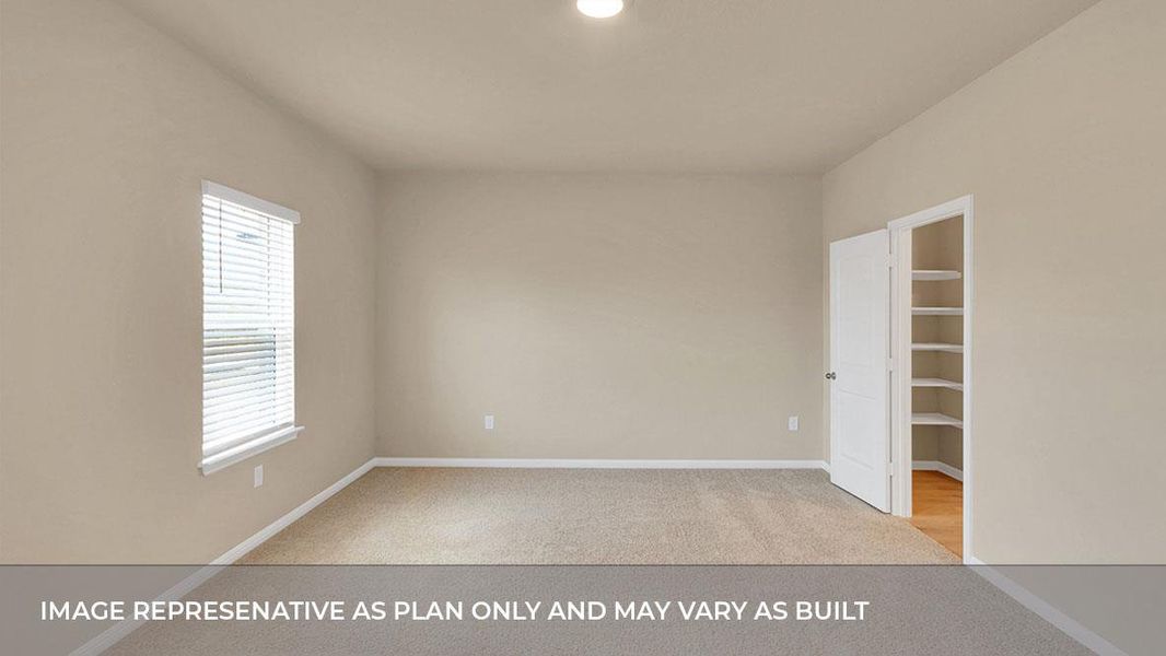 Spacious, unfurnished interior of a new home in Bar W Ranch, Leander (Image 18).