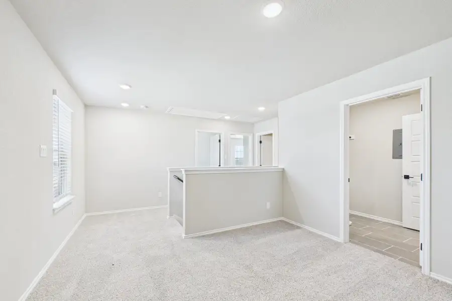 Representative unfurnished interior of a home built from the The Charlotte A by Davidson Homes LLC in Cedar Heights, San Antonio (Image 20). Representative unfurnished interior of a home built from the The Charlotte A by Davidson Homes LLC in Cedar Heights, San Antonio (Image 20).
