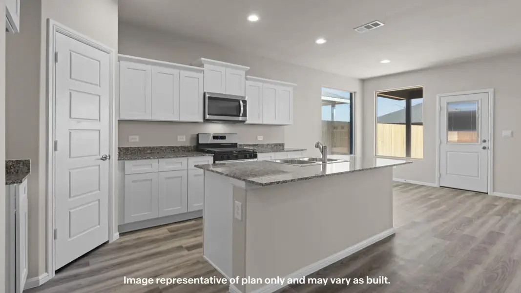 Furnished interior view inside a new home in Yukon Ridge, Odessa (Image 5).