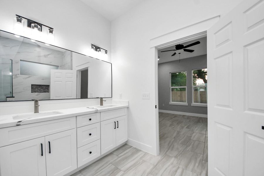 Furnished interior view inside a new home in , La Porte (Image 7).