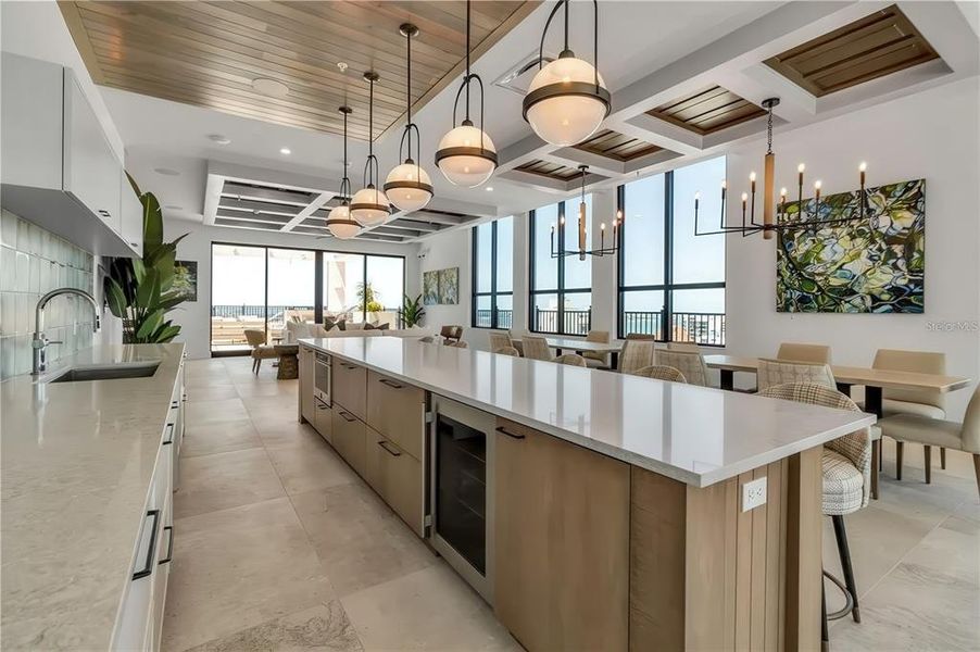 Furnished interior view inside a new home in , Sarasota (Image 4).