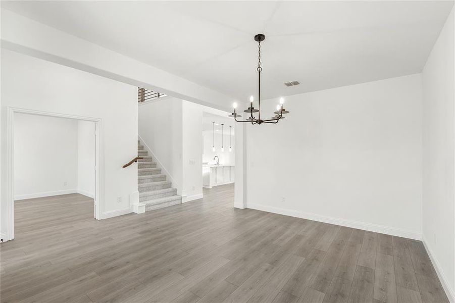 Spacious, unfurnished interior of a new home in West Crossing, Anna (Image 34). Spacious, unfurnished interior of a new home in West Crossing, Anna (Image 34).
