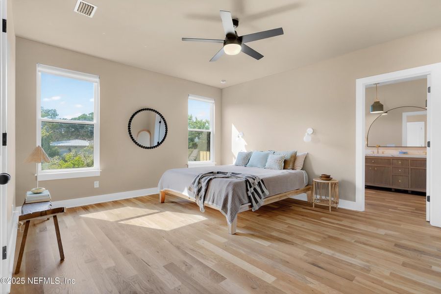 Furnished interior view inside a new home in , St. Augustine (Image 9).
