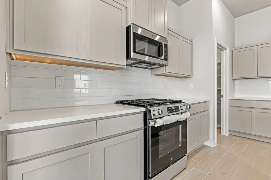 Furnished interior view inside a new home in Desert Breeze, Horizon City (Image 12).