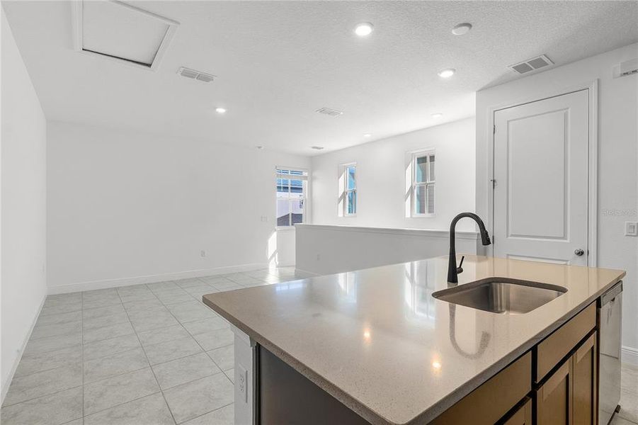 Furnished interior view inside a new home in Summerdale Park at Lake Nona, Orlando (Image 4).