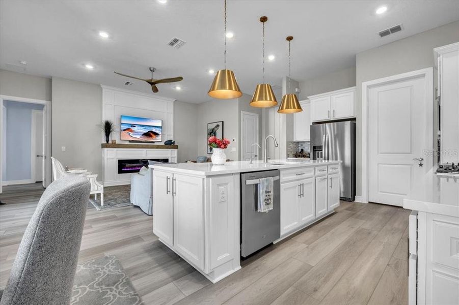 Furnished interior view inside a new home in , Parrish (Image 64).