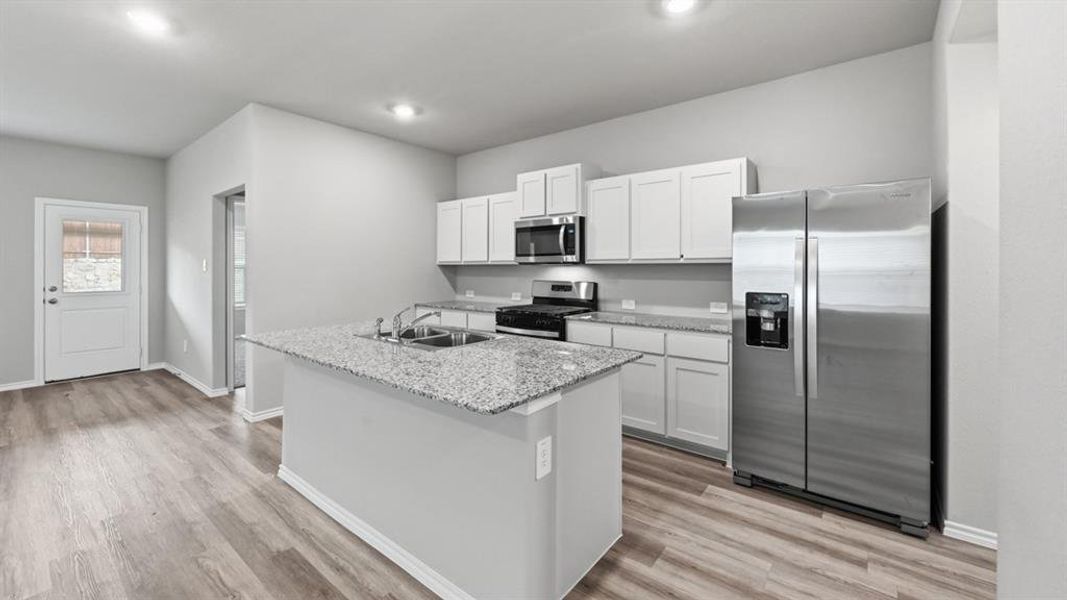Furnished interior view inside a new home in Hickory Grove, Denton (Image 6). Furnished interior view inside a new home in Hickory Grove, Denton (Image 6).