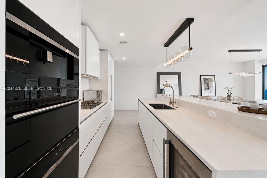 Furnished interior view inside a new home in , Pompano Beach (Image 19).