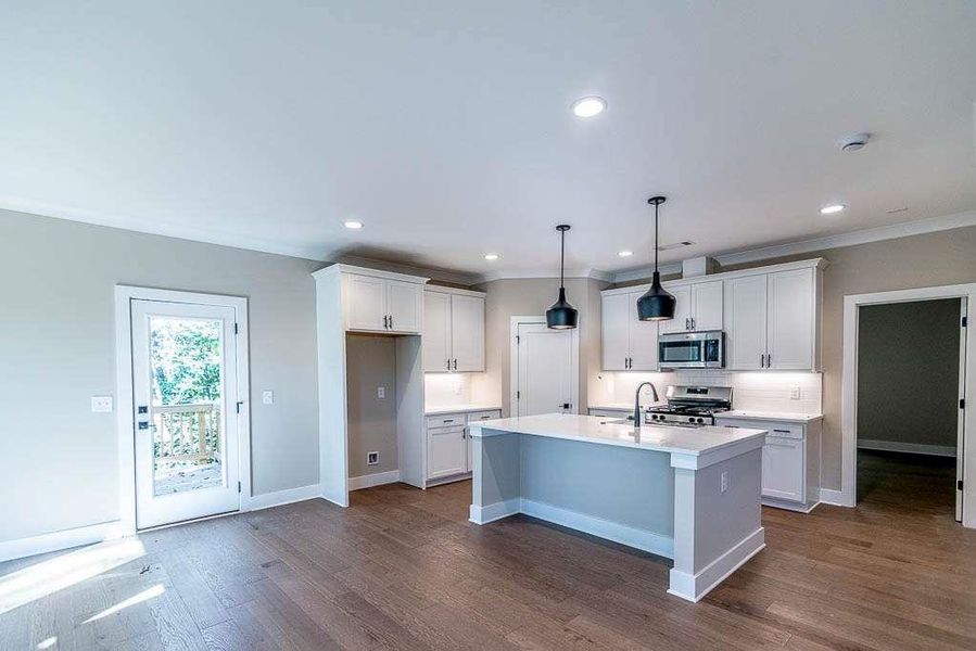 Furnished interior view inside a new home in Creekside, Decatur (Image 4).