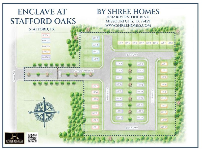 Lots layout Lots layout