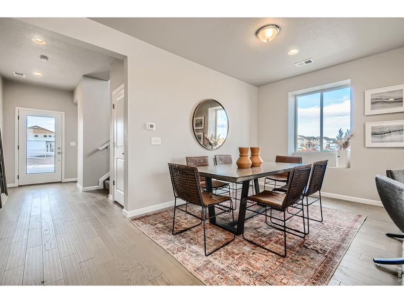 Furnished interior view inside a new home in Country Club Reserve, Fort Collins (Image 11).