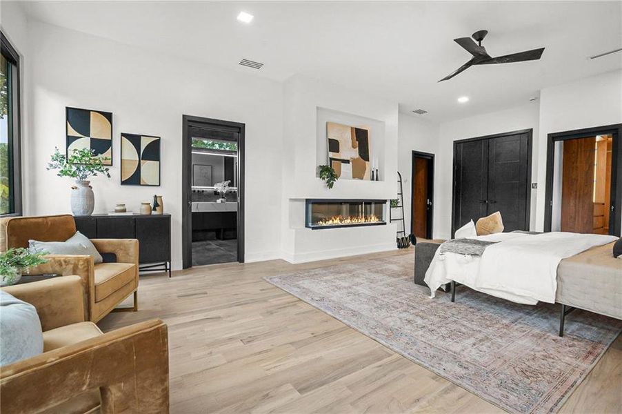 Furnished interior view inside a new home in , Atlanta (Image 34). Furnished interior view inside a new home in , Atlanta (Image 34).