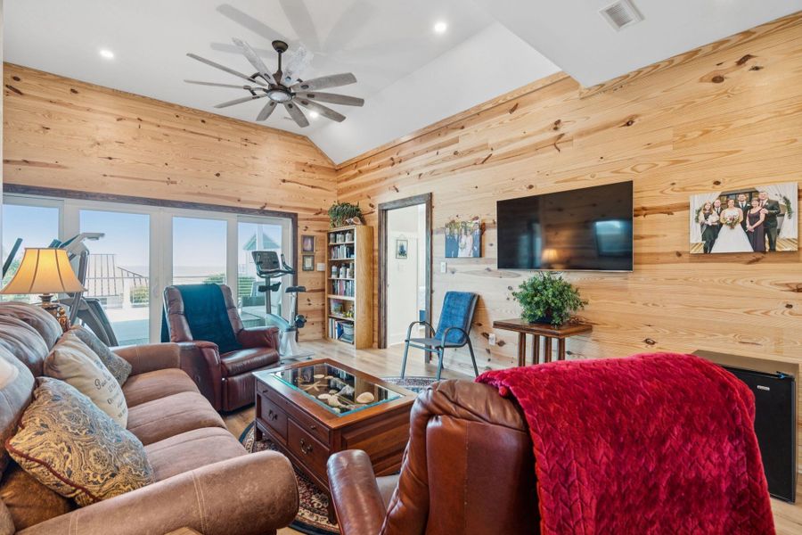 Furnished interior view inside a new home in , Folly Beach (Image 3).