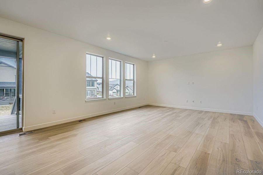 Spacious, unfurnished interior of a new home in Red Rocks Ranch: The Monarch Collection, Morrison (Image 17). Spacious, unfurnished interior of a new home in Red Rocks Ranch: The Monarch Collection, Morrison (Image 17).