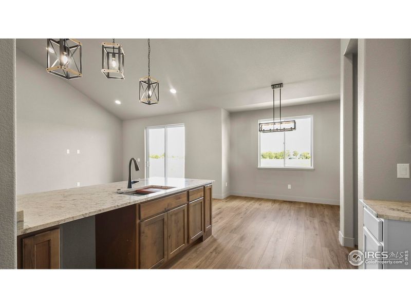Furnished interior view inside a new home in , Fort Morgan (Image 4).