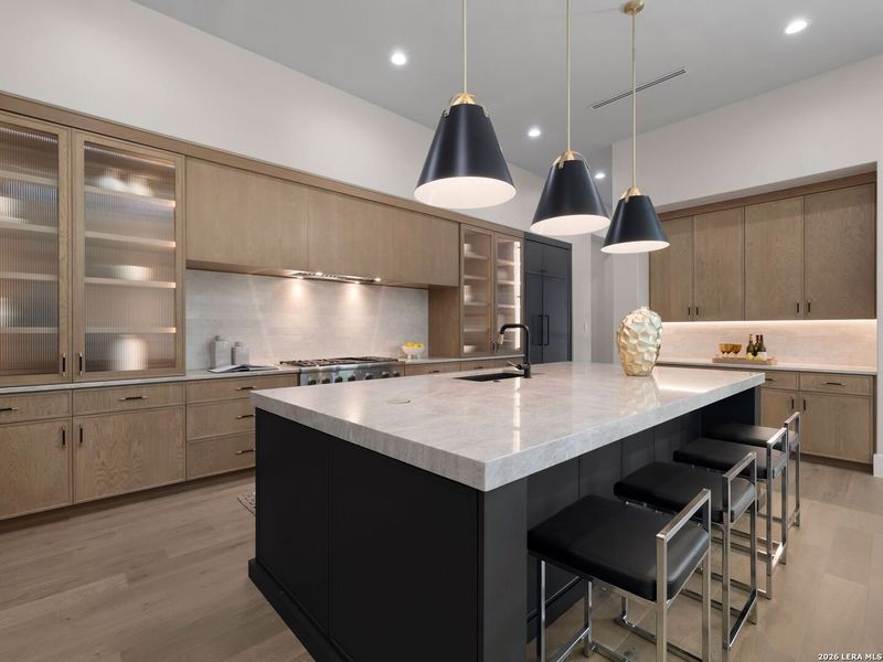 Furnished interior view inside a new home in , San Antonio (Image 42).