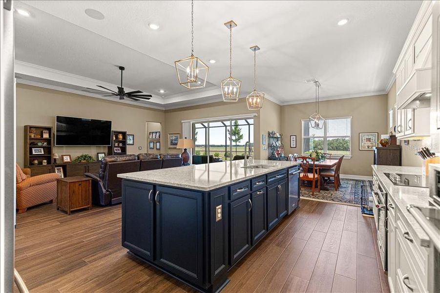 Furnished interior view inside a new home in , Ocala (Image 34).