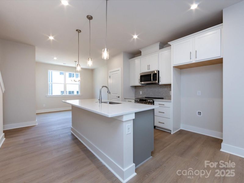 Furnished interior view inside a new home in Context at Oakhurst, Charlotte (Image 3).