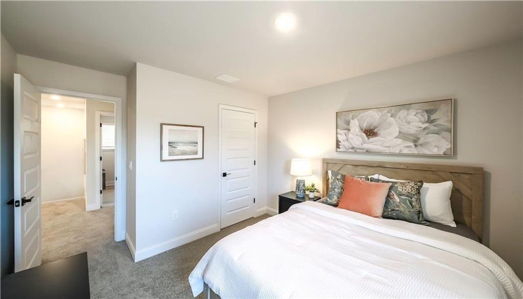 Furnished interior view inside a new home in Canterbury Villas, Carrollton (Image 24).