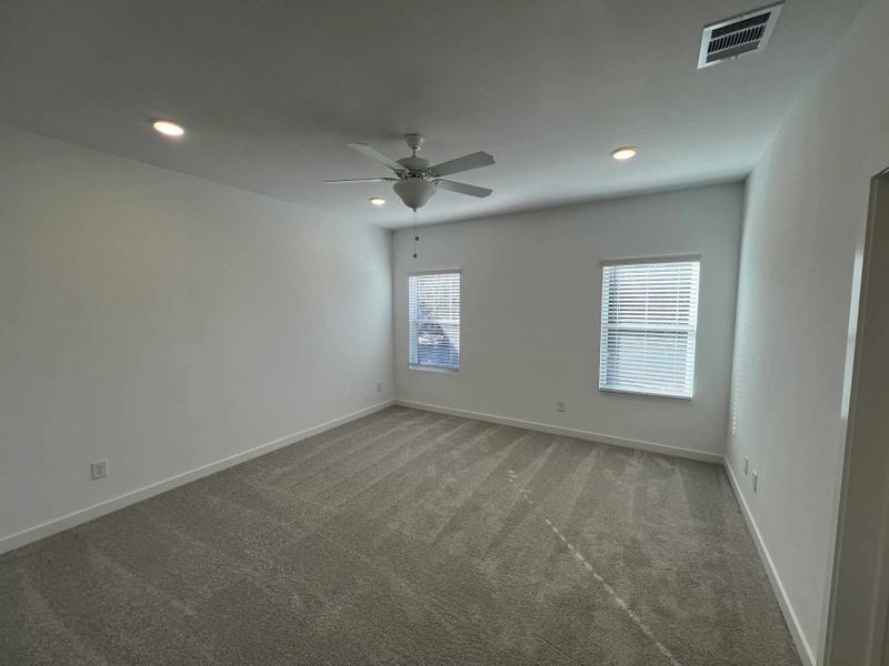 Primary Bedroom Construction Progress