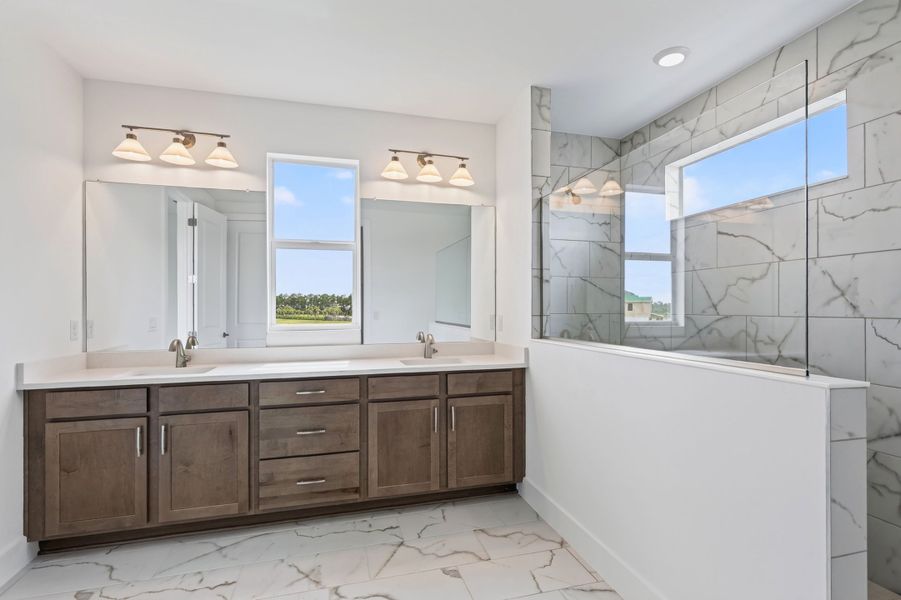 Representative furnished interior of a home built from the Jasper by William Ryan Homes in The Sanctuary – Royal Collection, Punta Gorda (Image 8).