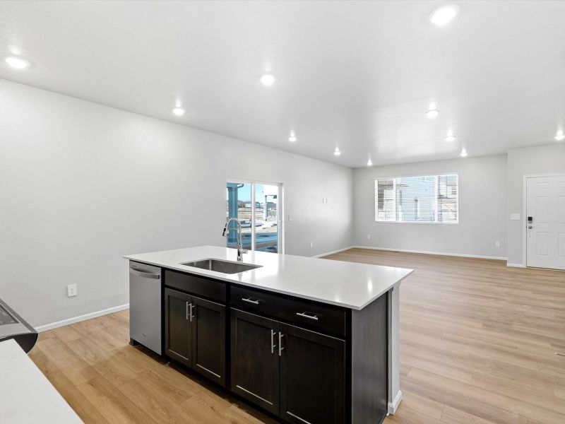 Furnished interior view inside a new home in York Station, Thornton (Image 5). Furnished interior view inside a new home in York Station, Thornton (Image 5).