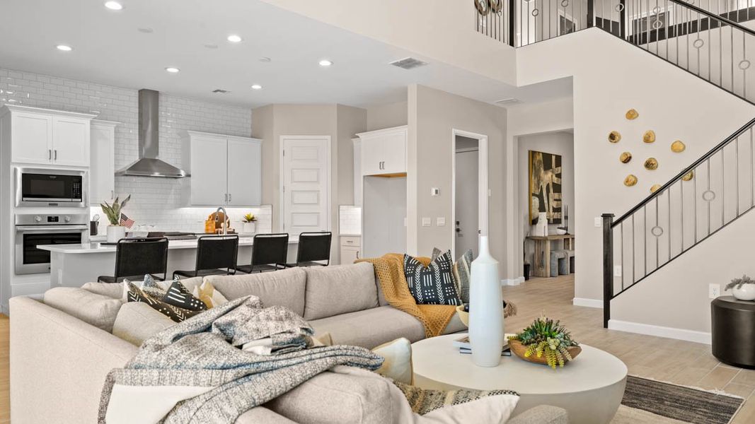 Furnished interior view inside a new home in Aloravita, Peoria (Image 10).