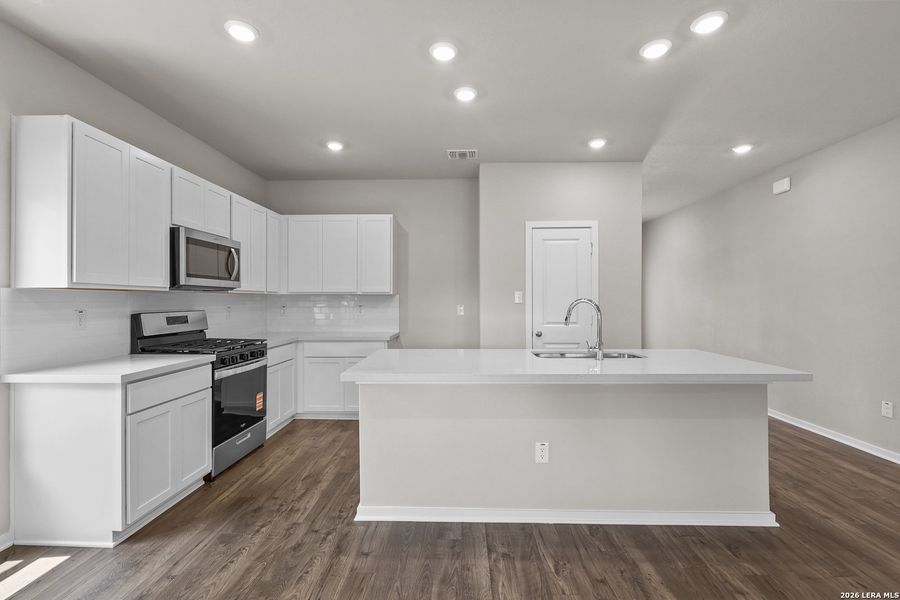 Furnished interior view inside a new home in Summerlin, San Antonio (Image 8).