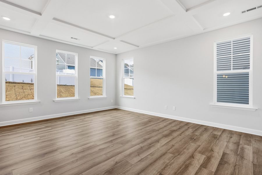 Spacious, unfurnished interior of a new home in Renaissance at White Oak, Garner (Image 18).