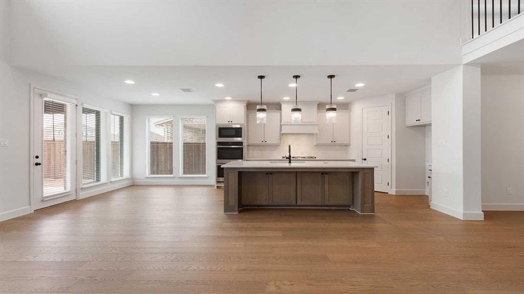 Furnished interior view inside a new home in M3 Ranch, Mansfield (Image 5).