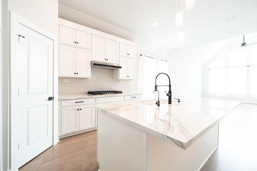 Furnished interior view inside a new home in , Katy (Image 7). Furnished interior view inside a new home in , Katy (Image 7).