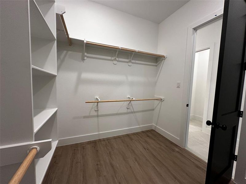 Primary Walk in Closet